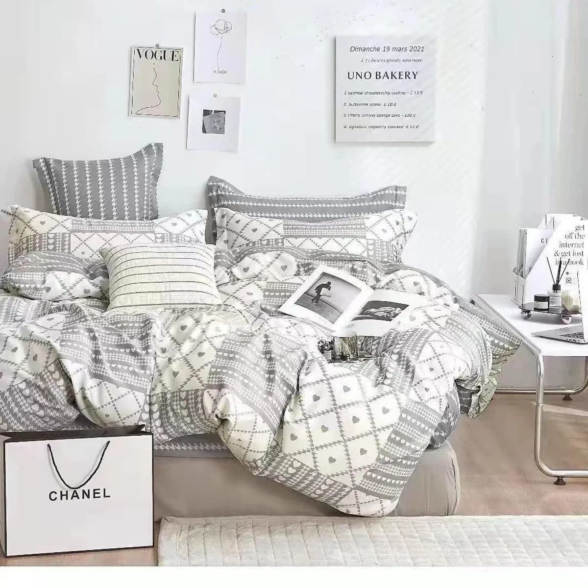 Komplet Pościel Bawełna 3CZ 160/200