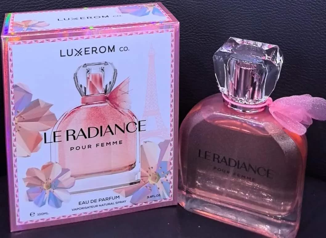 LE RADIANCE Perfume 100ml Damskie LUXEROM Brokatowe 6szt