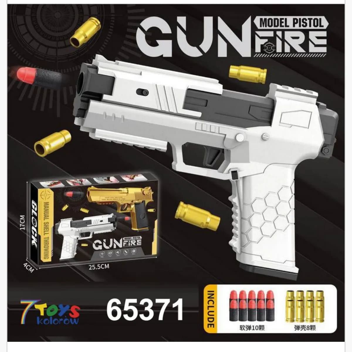 Pistolety Zabawkowy Gun Fire