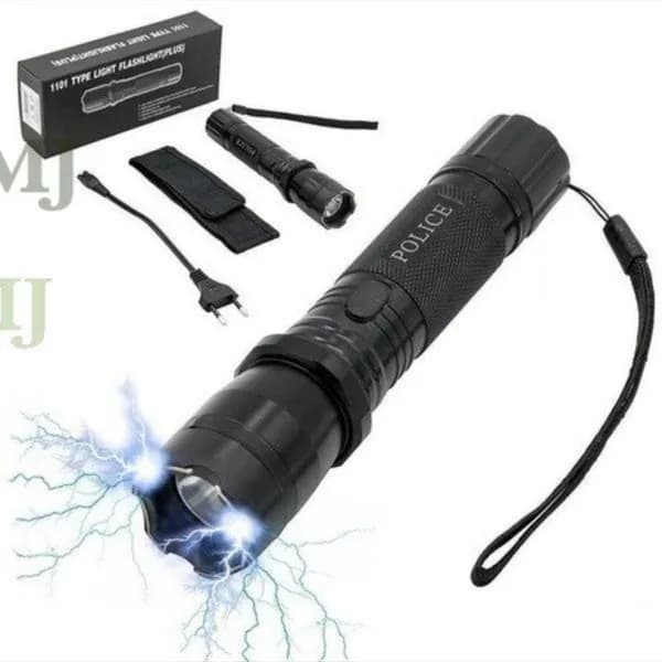 Latarka LED POLICE z paralizatorem 1101 Type Light - 12 szt.