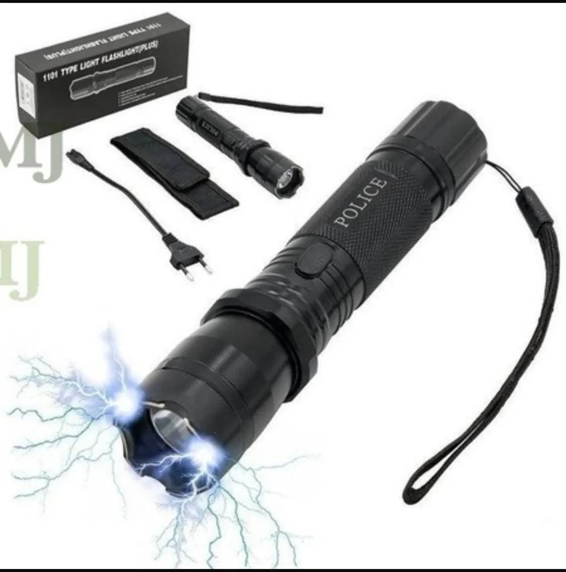 Latarka LED POLICE z paralizatorem 1101 Type Light - 12 szt.