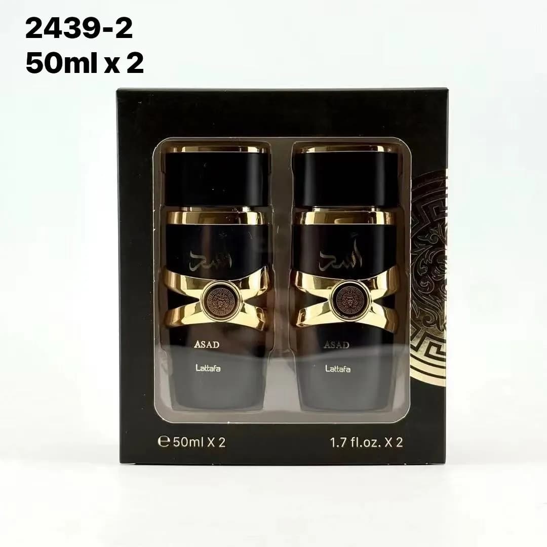 Zestaw Perfum ASAD Lattafa 50ml x2
