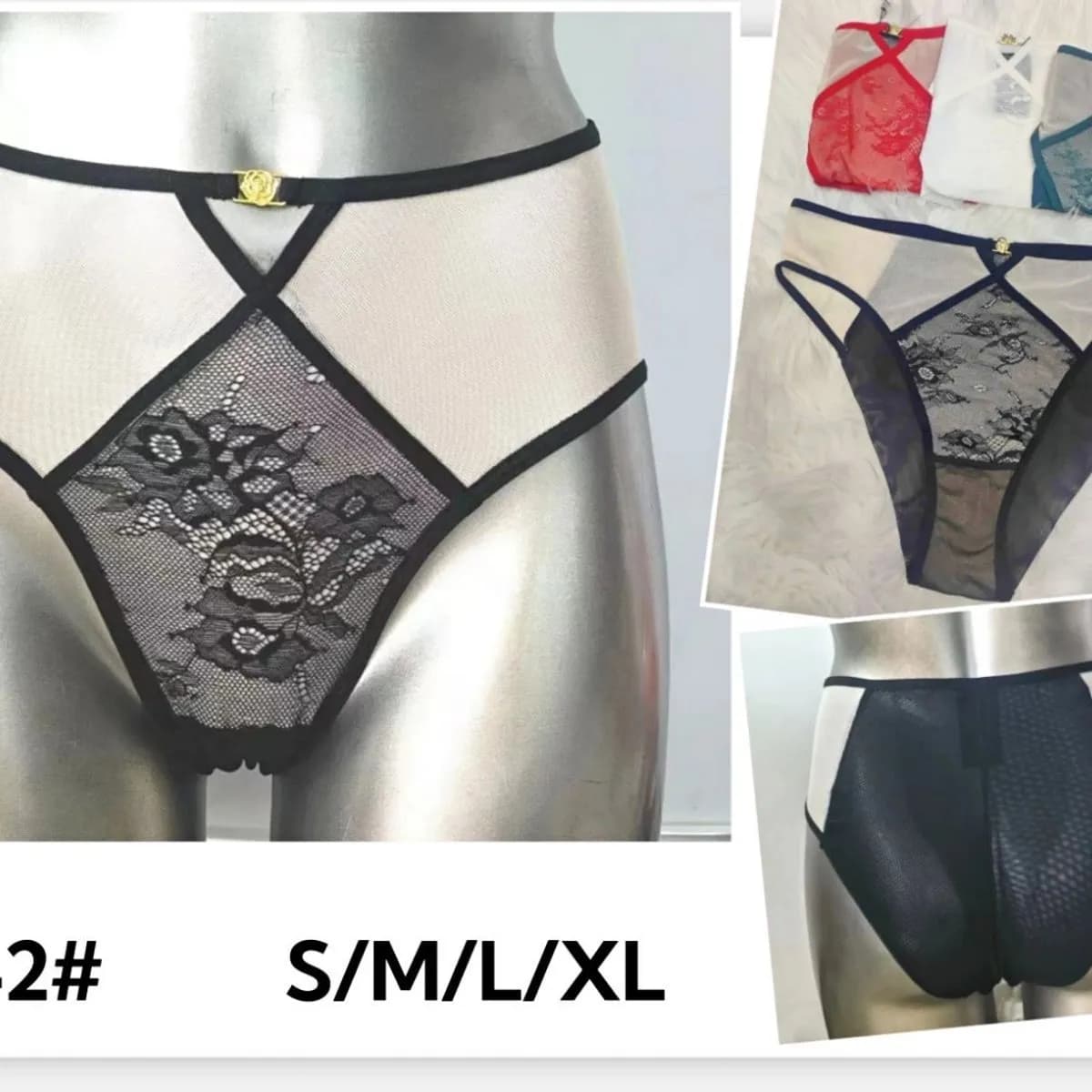 Majtki damskie koronkowe S/M/L/XL 200925-224