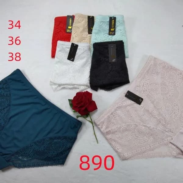 Majtki damskie koronkowe 5XL-8XL (34-38)