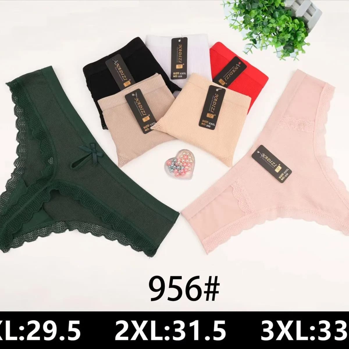 Majtki damskie XL/2XL/3XL 956# 24 szt/opak.