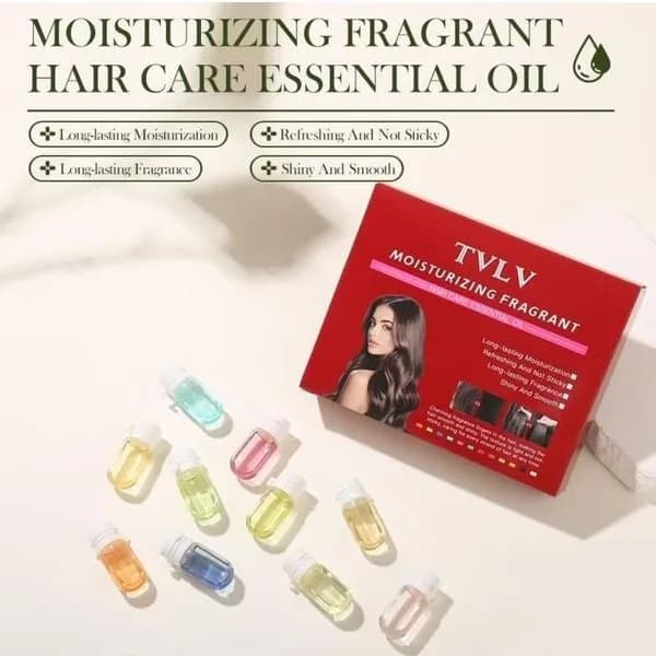 Zestaw Olejków do Pielęgnacji Włosów TVLV