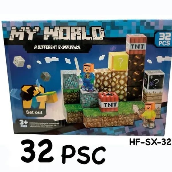 Zabawki Magnetic Minecraft 32pcs