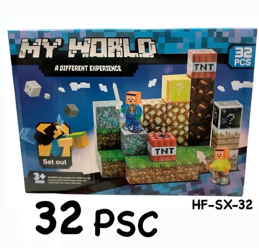 Zabawki Magnetic Minecraft 32pcs