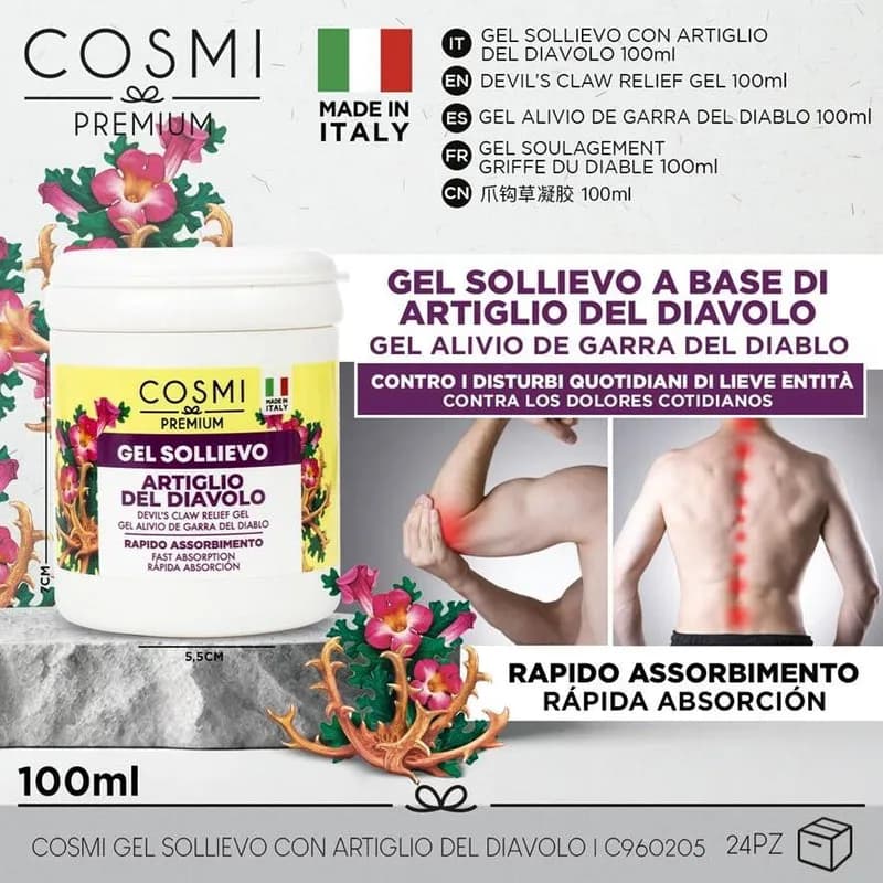 Żel Przeciwbólowy z Czarcim Pazurem Cosmi 100ml