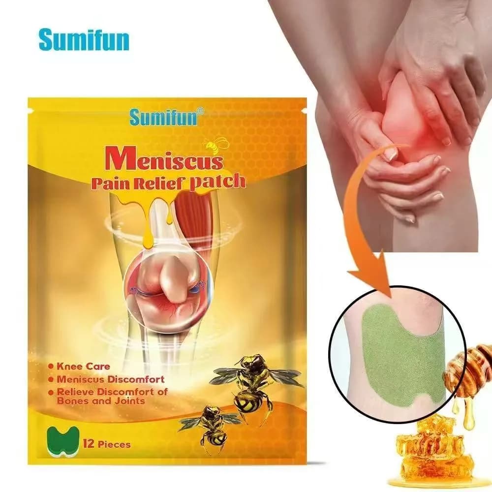 Plaster łagodzący ból łąkotki Sumifun 12 szt