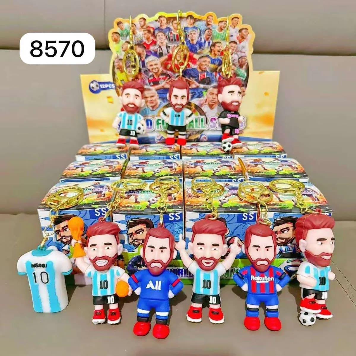 Zabawki Brelok Gumowe Piłka