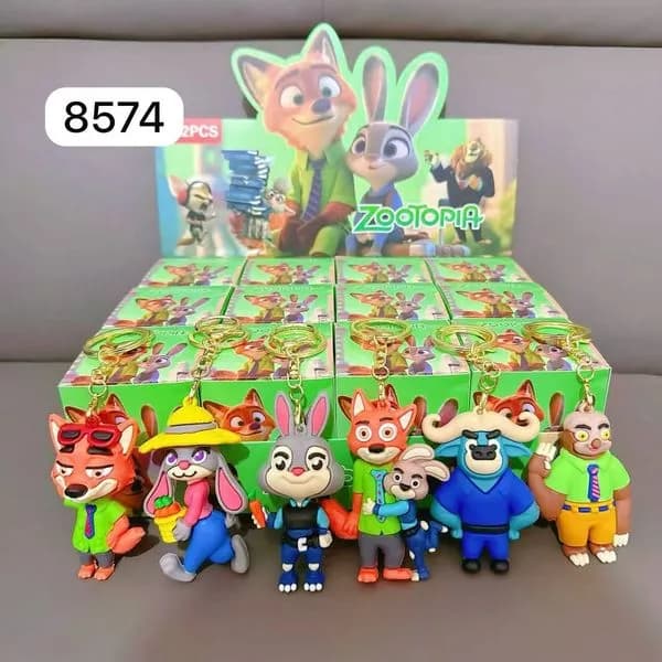 Zabawki Brelok Gumowe Zootopia