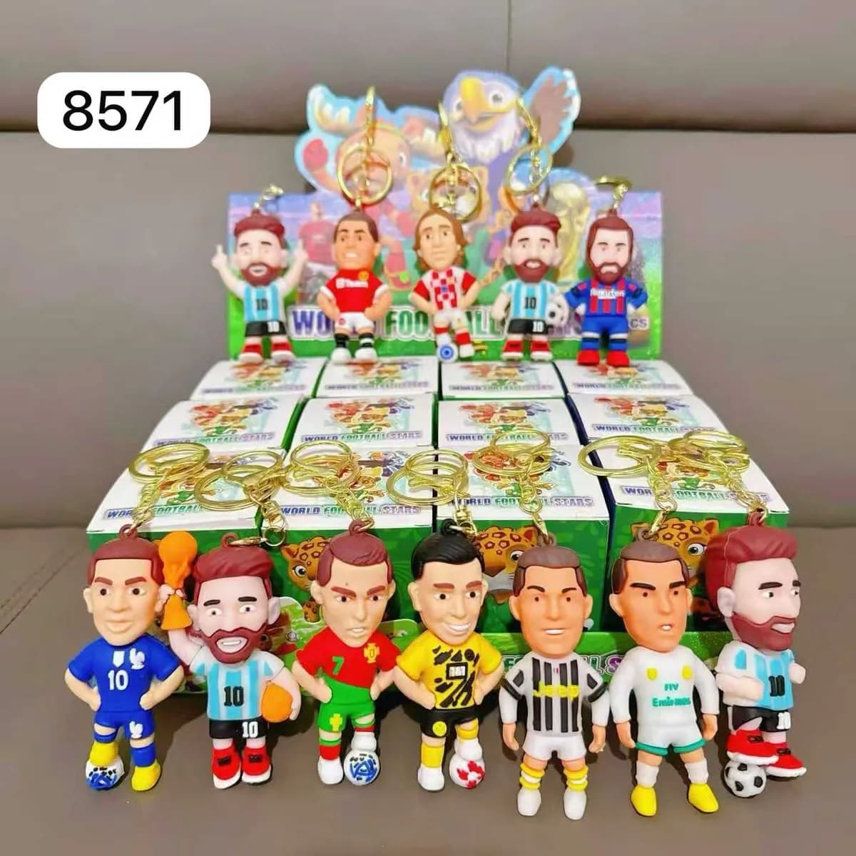 Zabawki Brelok Gumowe Piłka