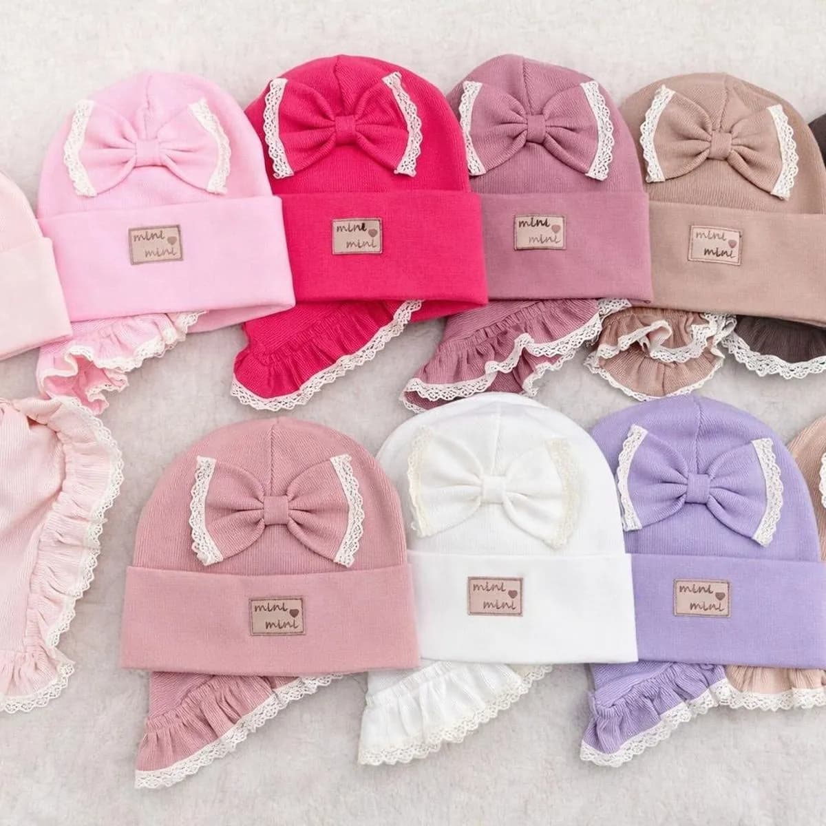 Komplet Czapki Komin dla Dzieci 52/54