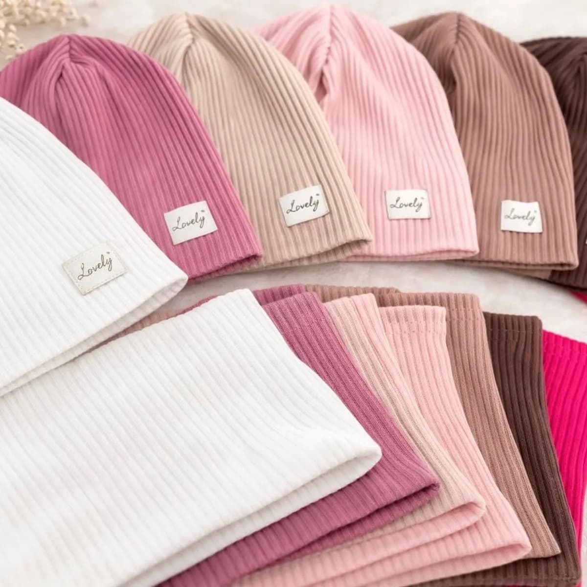 Komplet Czapki Komin dla Dzieci 52/54