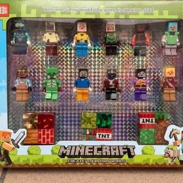 Figurki Minecraft