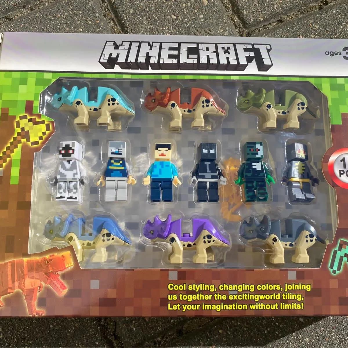 Figurki Minecraft