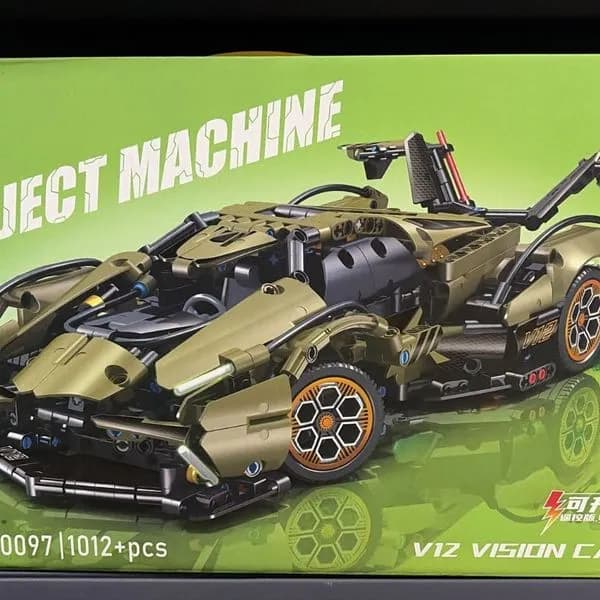 Klocki Samochod Project Machine 1012+PCS