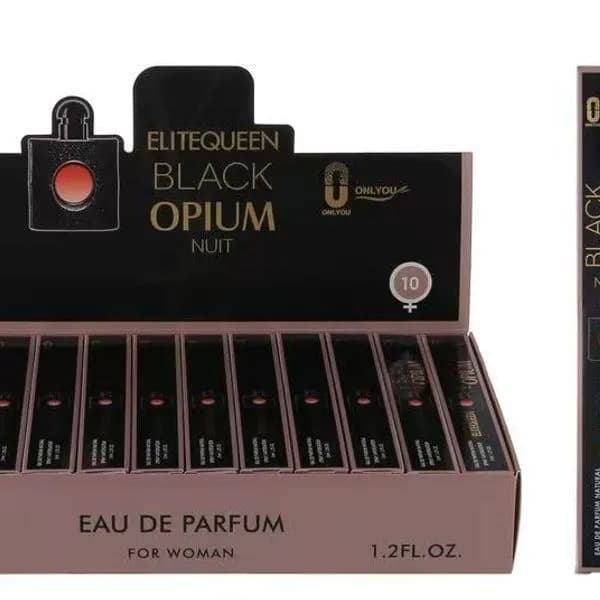 Perfumy damskie Elitequeen Black Opium Nuit 35ml woda perfumowana