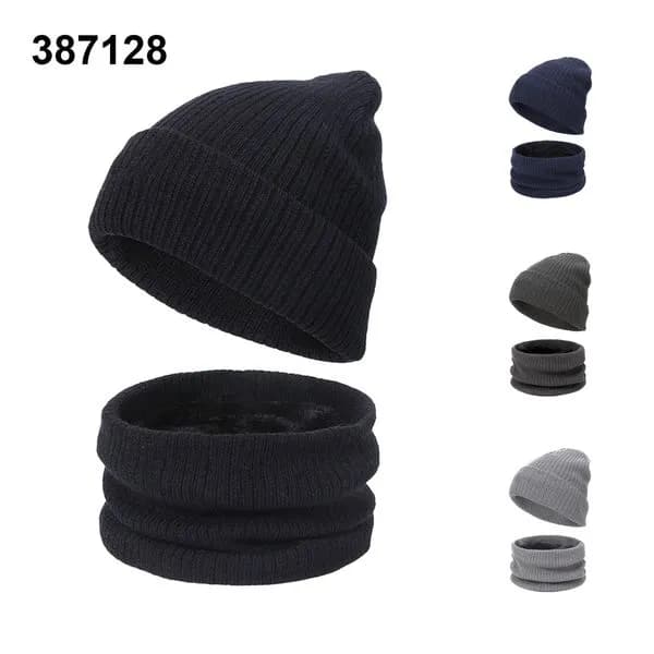 Zestaw Czapka z Kominem