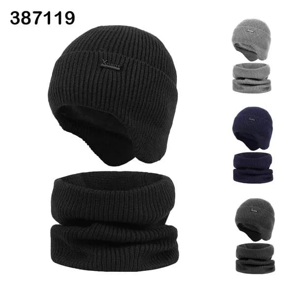 Zestaw Czapka z Kominem