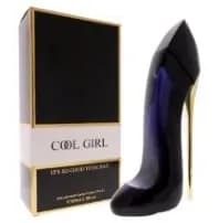 Perfumy Cool Girl 85ml flakon w kształcie szpilki granatowy