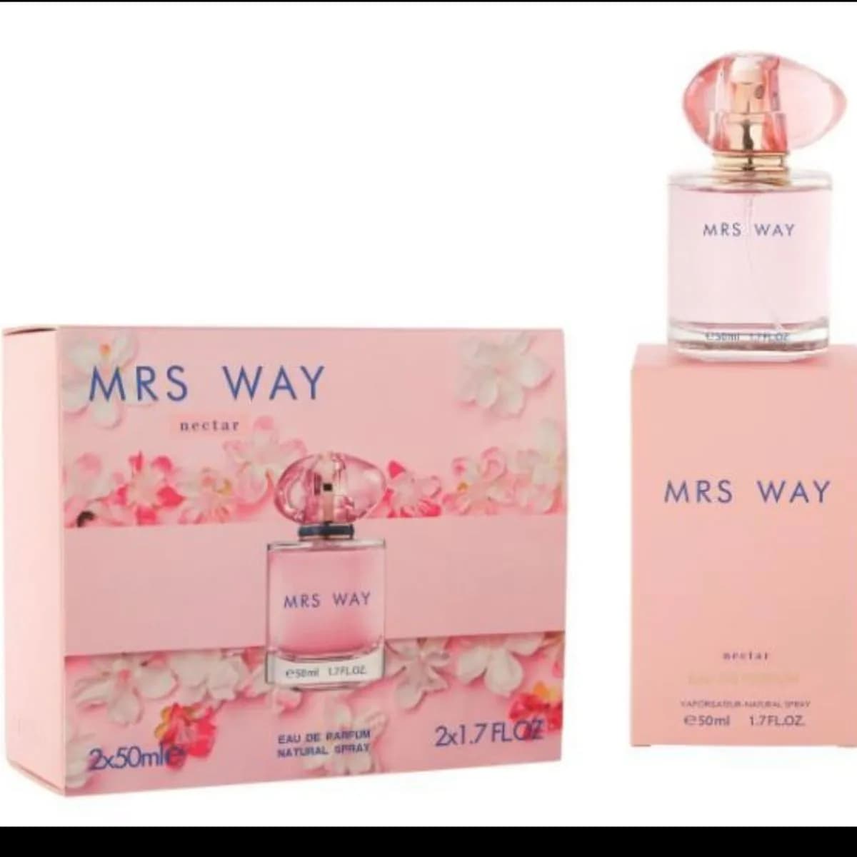 Zestaw Perfum Mrs Way Nectar 2x50ml Woda Perfumowana Damska