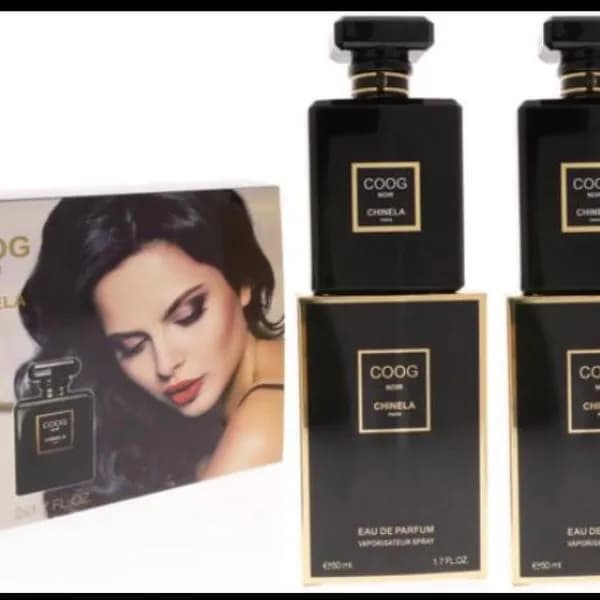 Zestaw Perfume Coog Chinela 2x50ml Noir Eau de Parfum Damskie