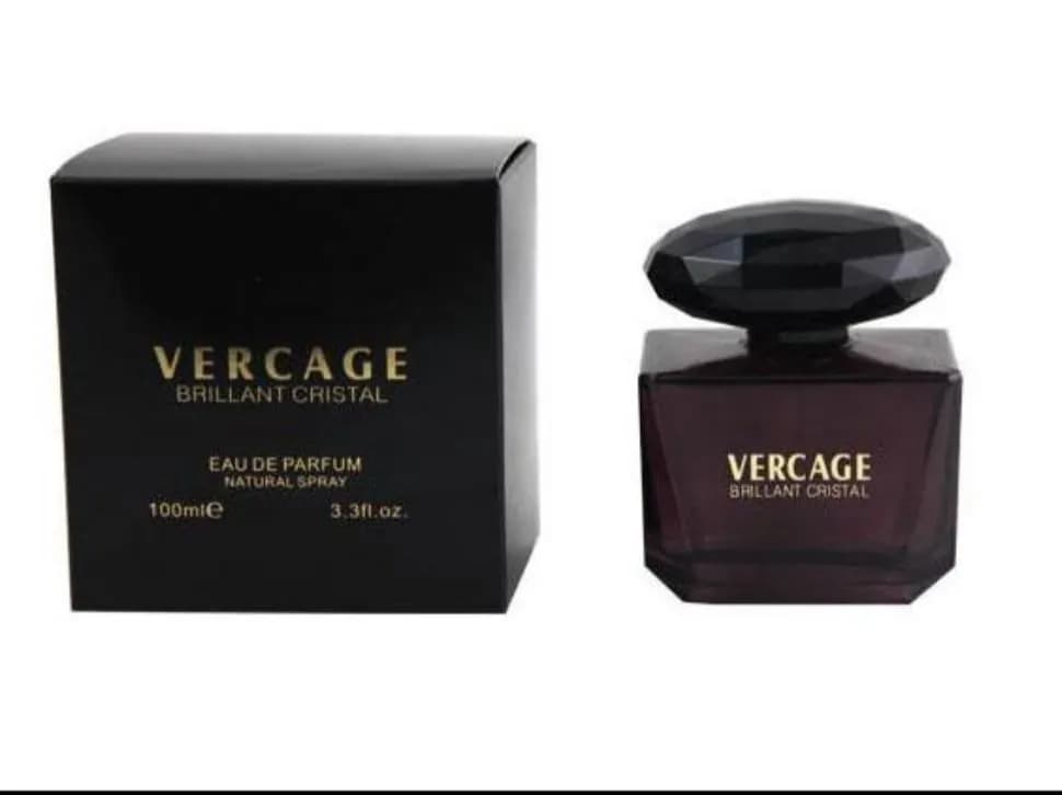 Woda perfumowana Vercage Brillant Cristal 100ml - Czarny Flakon
