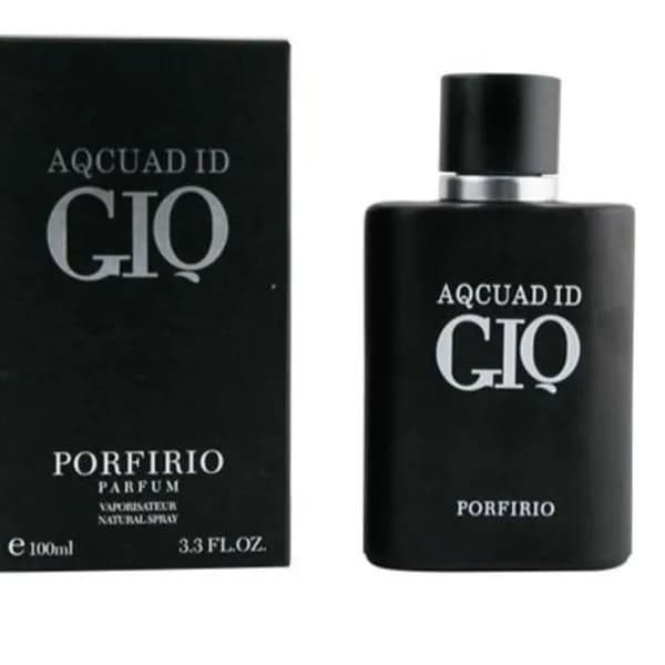 Perfumy męskie Aqcuad Id GIO Porfirio 100ml czarny flakon