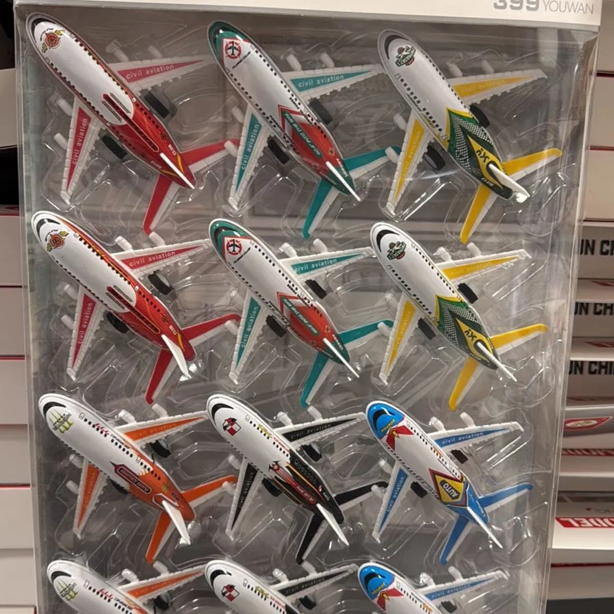 Zestaw Die Cast Samoloty