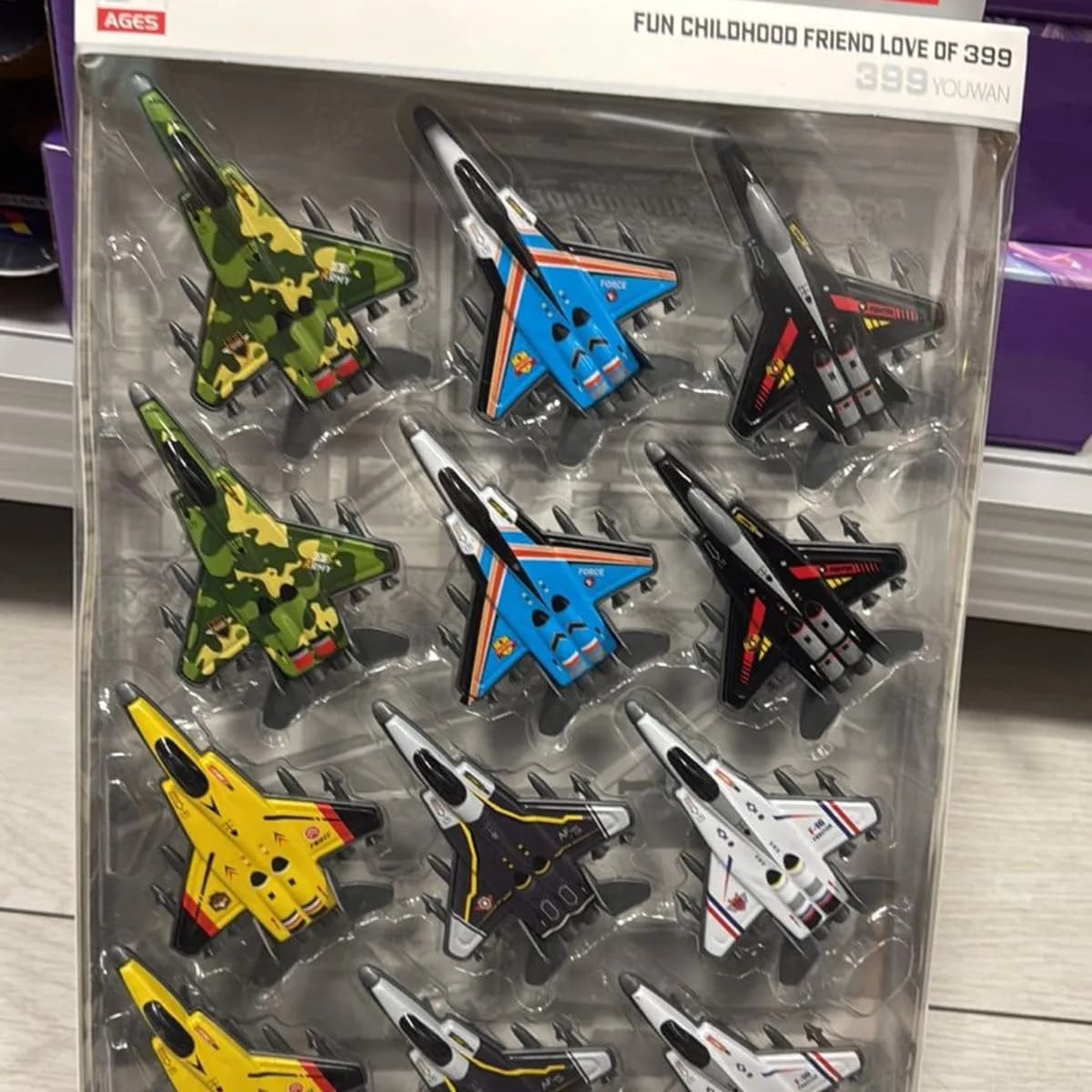 Zestaw Die Cast Samoloty