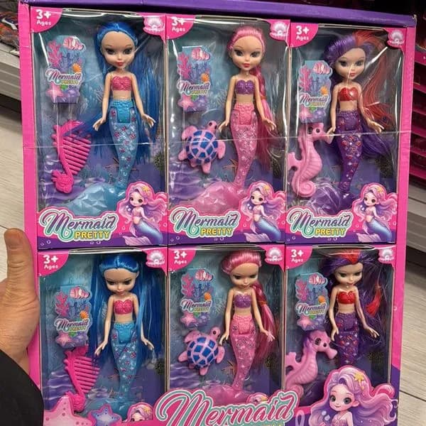 Zabawki Lalka Mermaid Pretty