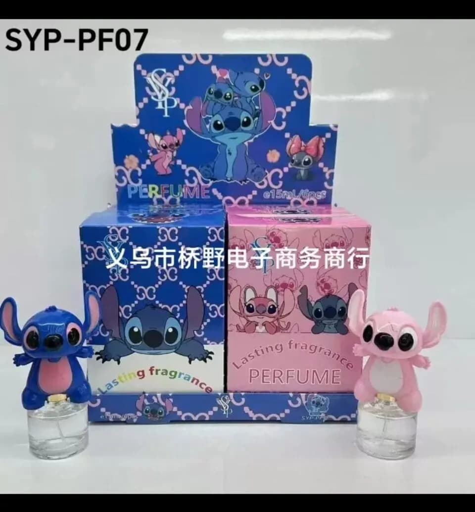 Perfume Stitch dla Dzieci 15ml z Figurką - Zestaw 12 szt
