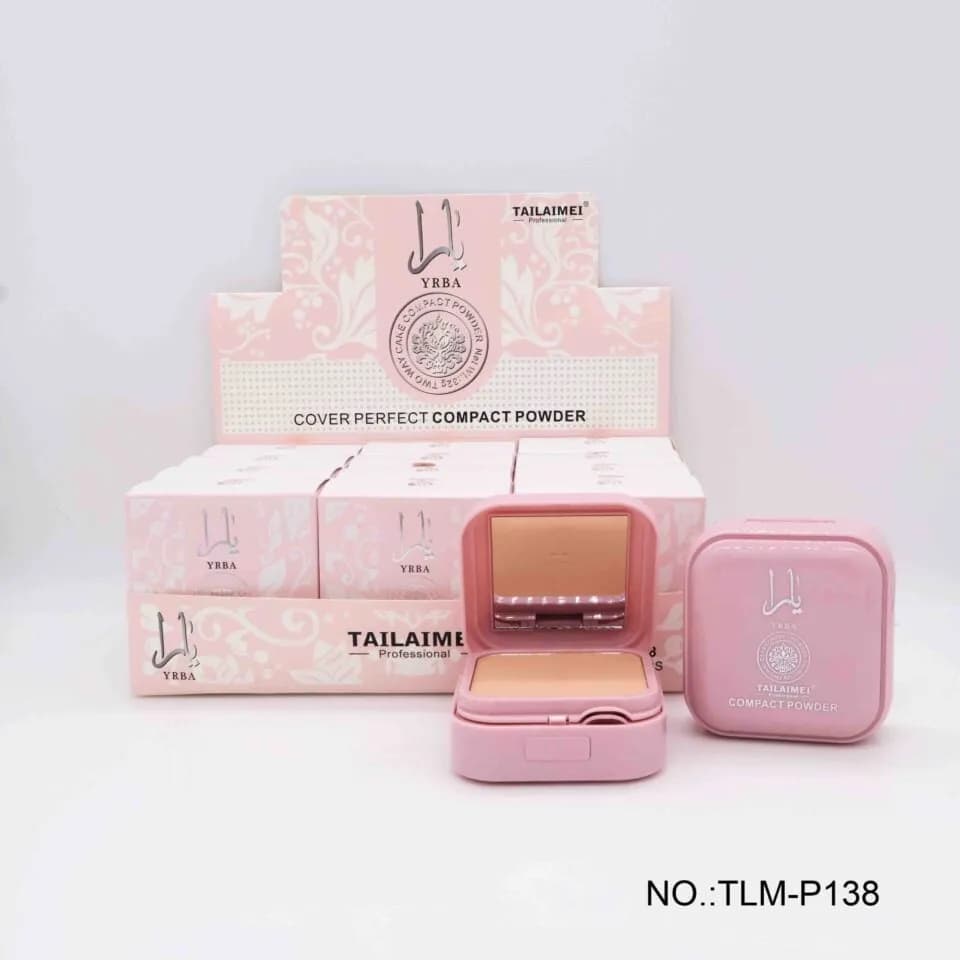 Puder w Kompakcie TAILAIME Cover Perfect z Lusterkiem 12 szt.