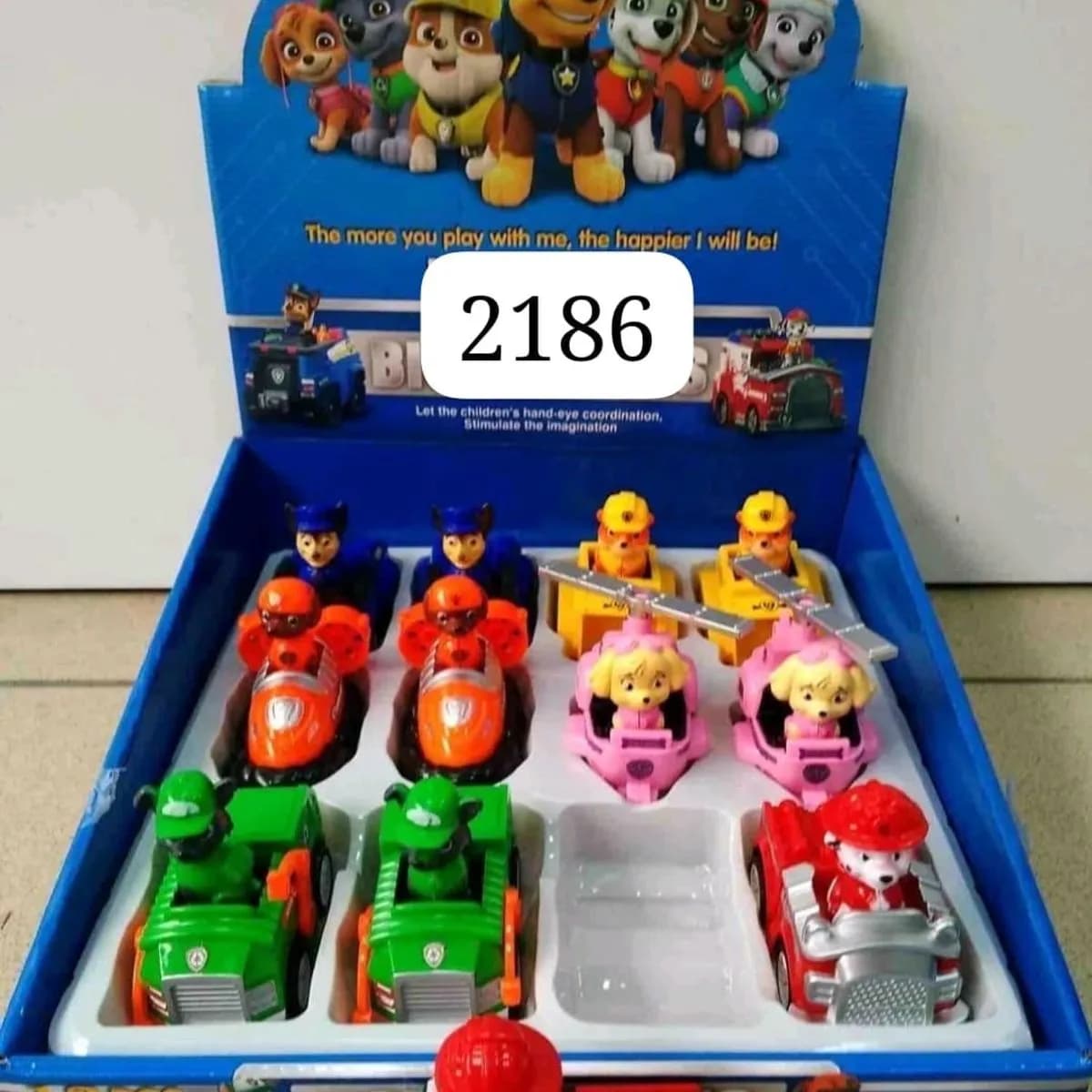 Auta Psipatrol - Zestaw 12 szt. Pojazdy z Figurkami Brave Heroes