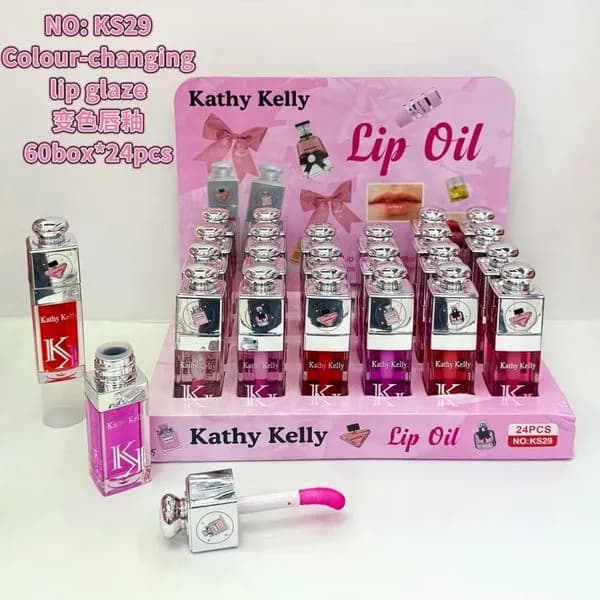 Kathy Kelly Olejek do Ust Zmieniający Kolor KS29 - 24 szt.