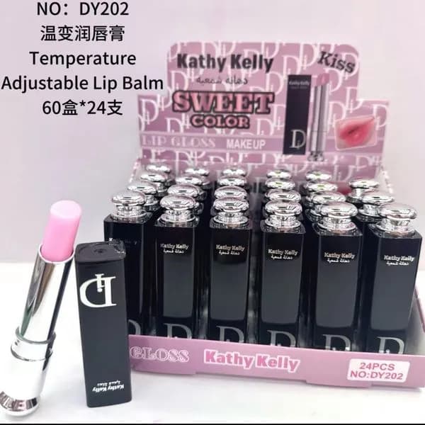 Pomadka do Ust Sweet Color Kathy Kelly Temperature Adjustable 24szt