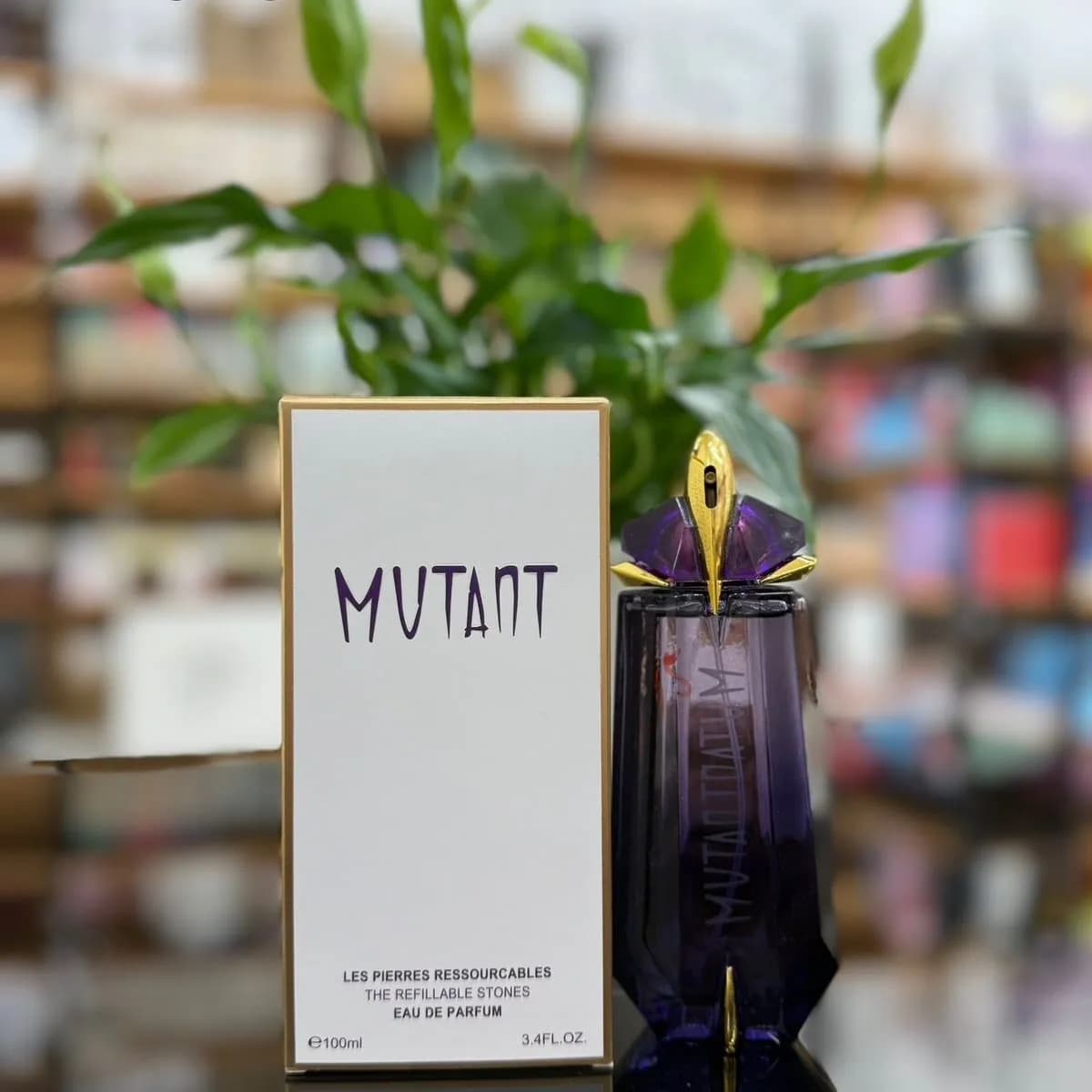 Perfume Mutant 100ml Woda Perfumowana Fioletowy Flakon