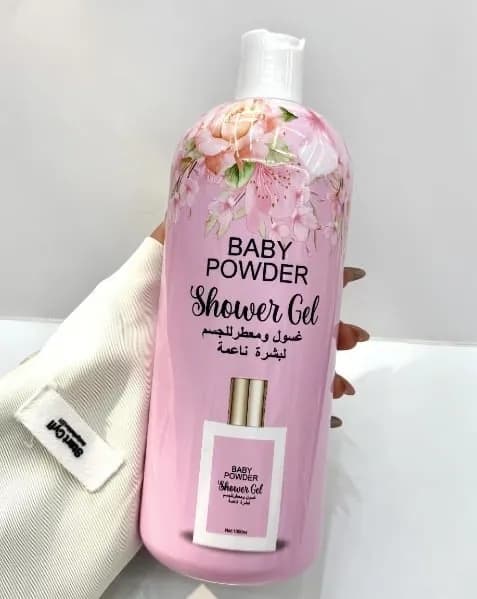 Żel pod prysznic Perfume Baby Powder 1300ml - duża butelka