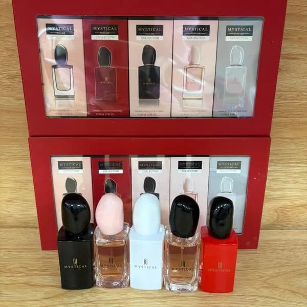 Zestaw Perfume Mystical 4x30ml - Eleganckie Zapachy Damskie