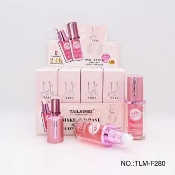 Tailaimei YRBA 24K Złota Esencja Podkładu Baza Rozświetlająca 12szt