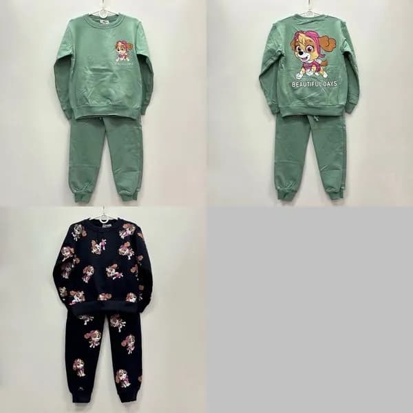 Komplet DziecięBcy z Nadrukiem 5-8L