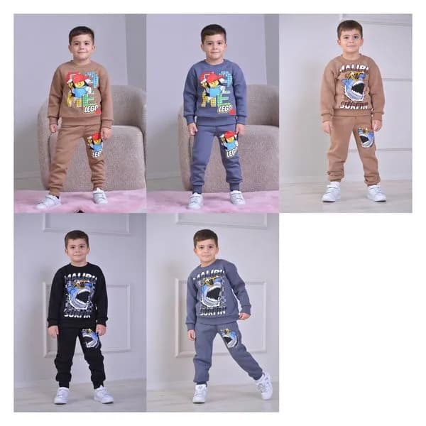 Komplet DziecięBcy z Nadrukiem 3-10L