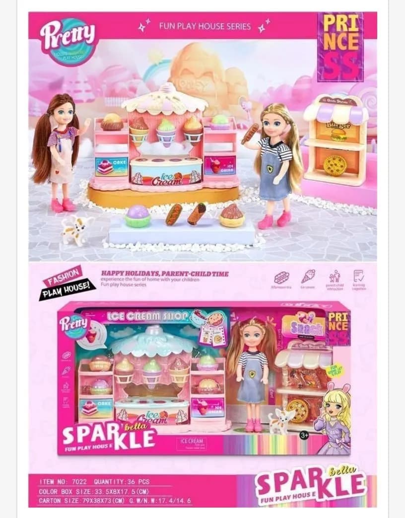 Zabawki Lalka Sparkle Bella