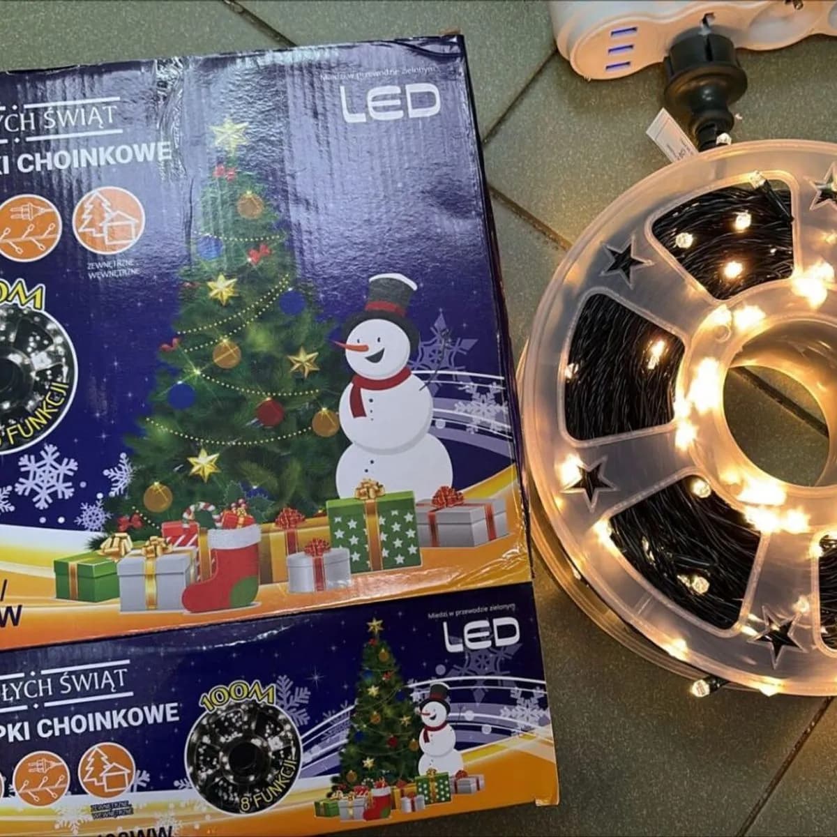 Lampki 500LED 100metr