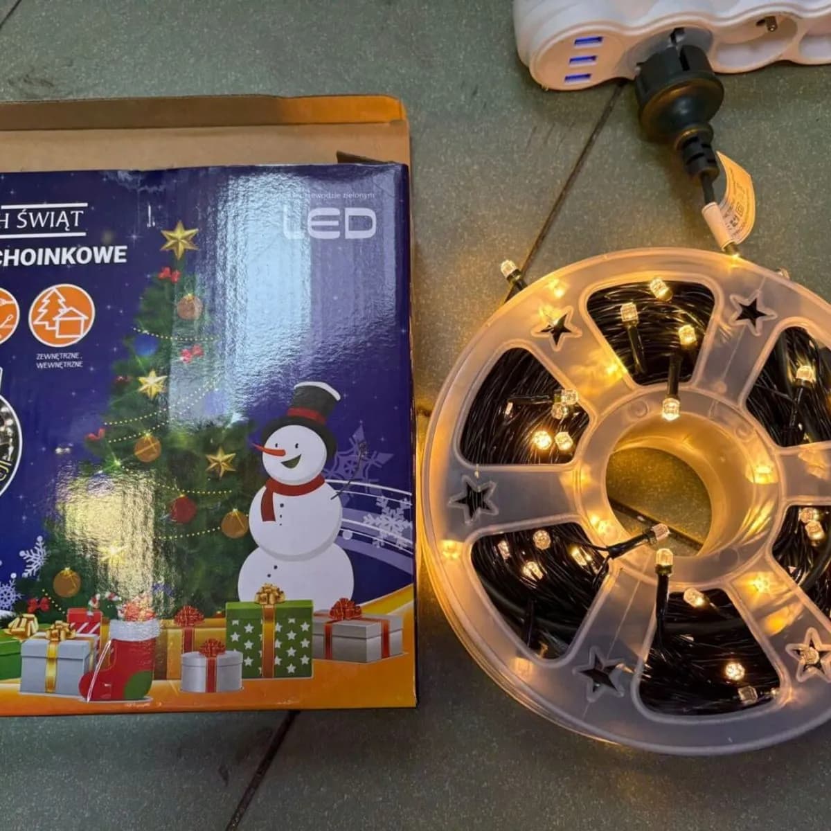 Lampki 250LED 50metr