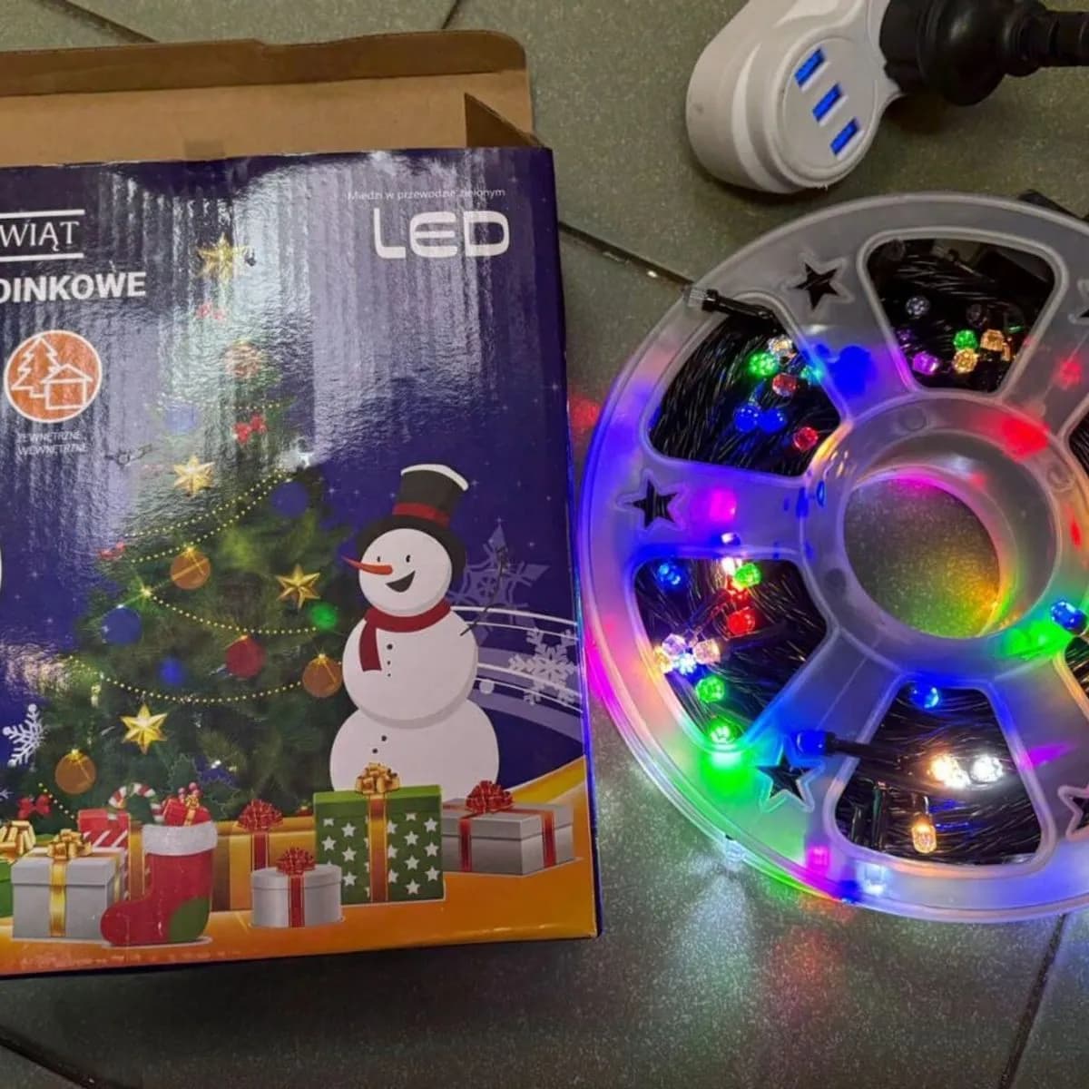 Lampki 250LED 50metr