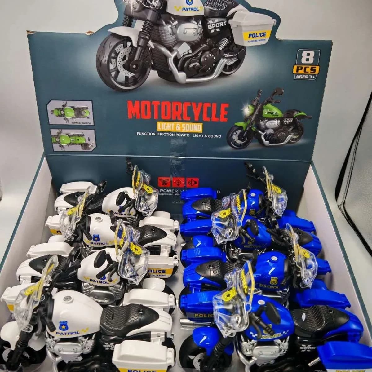 Zabawki Motocycle Light Music