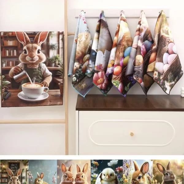 Ścierki z Mikrofibra Wielkanoc 40/60